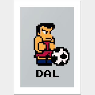 8-Bit Soccer - Dallas Posters and Art